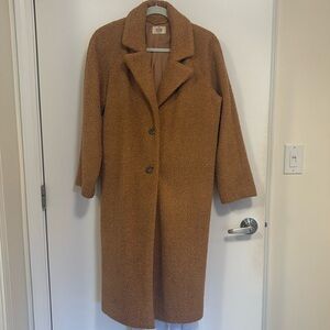 Sherpa teddy coat